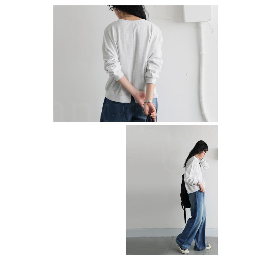 antiqua ミニ裏毛プルオーバー トレーナー レディース トップス 長袖・80ptメール便可 - 画像 (8)