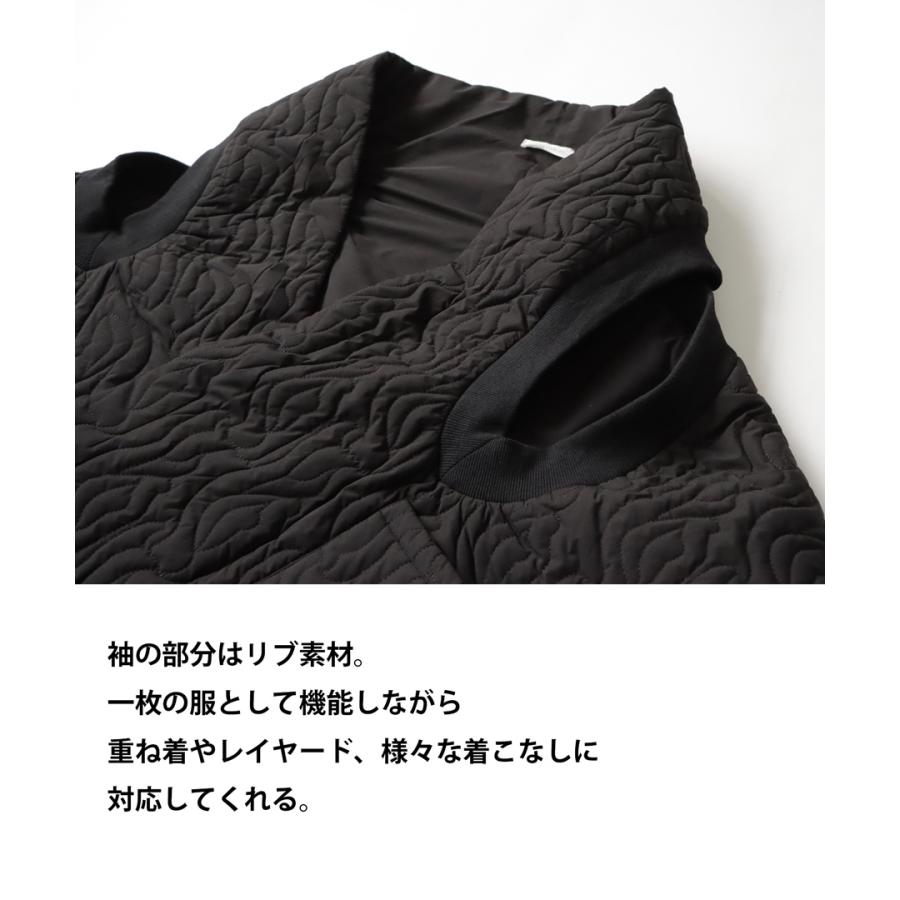 antiqua キルティングベスト ベスト レディース ロング丈 送料無料・再再販。メール便不可 - 画像 (9)