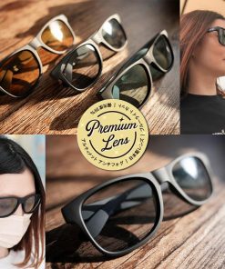 DANG SHADES 偏光 サングラス メンズ レディース UVカット ダン・シェイディーズ LOCO ウェリントン 曇らない ライトカラーレンズ 薄い色 日本製レンズ 釣り ドライブ 運転