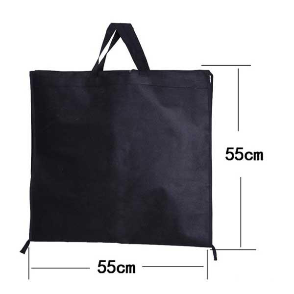 ドレスバッグ ドレスカバー 機内 持ち込み 衣装 持ち運び 150cm 180cm ブラック ホワイト レッド 不織布 バッグ ロング ドレス ... - 画像 (2)