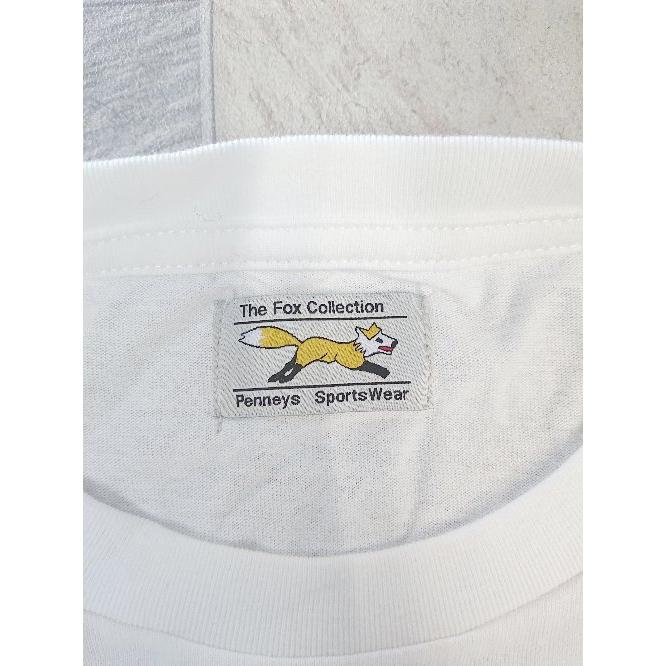 ◇ ⊂ PENNEYS ペニーズ ワッペン 刺繍 半袖 Tシャツ カットソー サイズM ホワイト レディース E - 画像 (2)