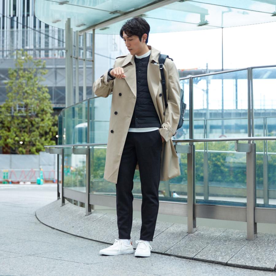 BODY WILD グンゼ キルティングベスト メンズ 秋冬 中綿 吸湿発熱 保温 キルト ジレ 中綿ベスト 暖かい あったか アウトドア ボディワイルド M〜L - 画像 (8)