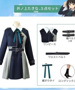 【大特価】制服 ハロウィン コスプレ 衣装 リコリス リコイル 錦木千束と井ノ上たきな 制服 長袖 アニメ コミケ Cosplay 祭り 学園祭