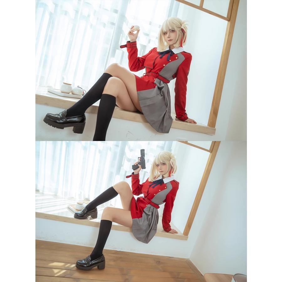 【大特価】制服 ハロウィン コスプレ 衣装 リコリス リコイル 錦木千束と井ノ上たきな 制服 長袖 アニメ コミケ Cosplay 祭り 学園祭 - 画像 (5)