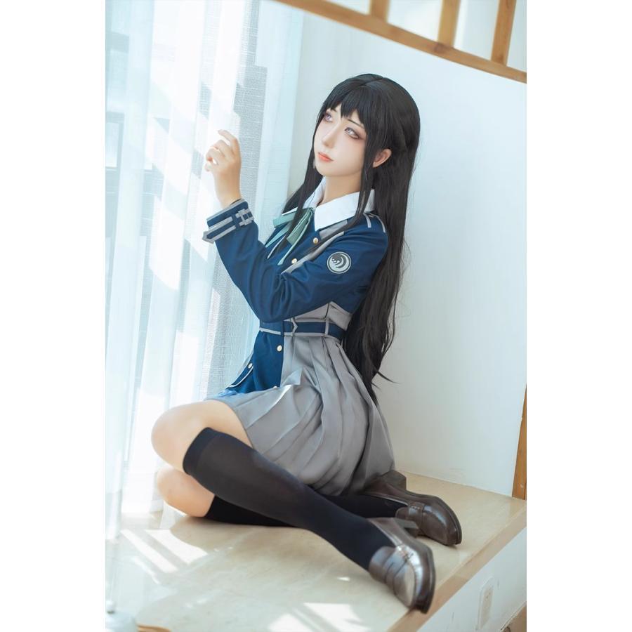 【大特価】制服 ハロウィン コスプレ 衣装 リコリス リコイル 錦木千束と井ノ上たきな 制服 長袖 アニメ コミケ Cosplay 祭り 学園祭 - 画像 (7)
