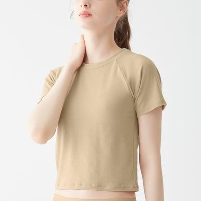 ボディワイルド BODY WILD STANDARD クルーネックTシャツ (メローベージュ)