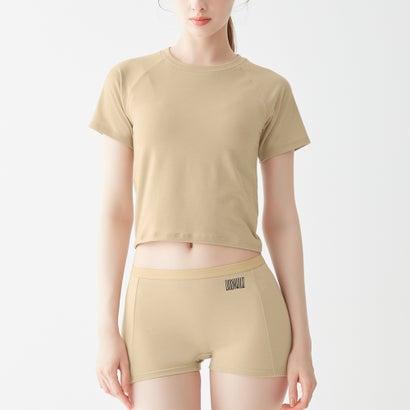 ボディワイルド BODY WILD STANDARD クルーネックTシャツ (メローベージュ) - 画像 (7)