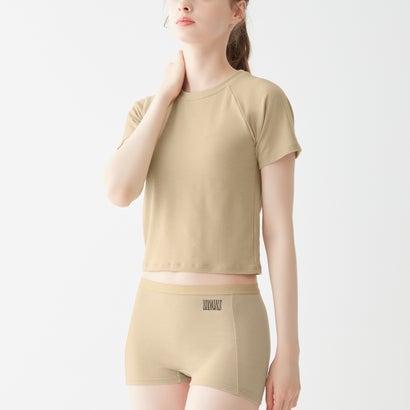 ボディワイルド BODY WILD STANDARD クルーネックTシャツ (メローベージュ) - 画像 (8)