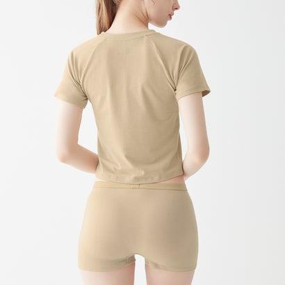 ボディワイルド BODY WILD STANDARD クルーネックTシャツ (メローベージュ) - 画像 (9)