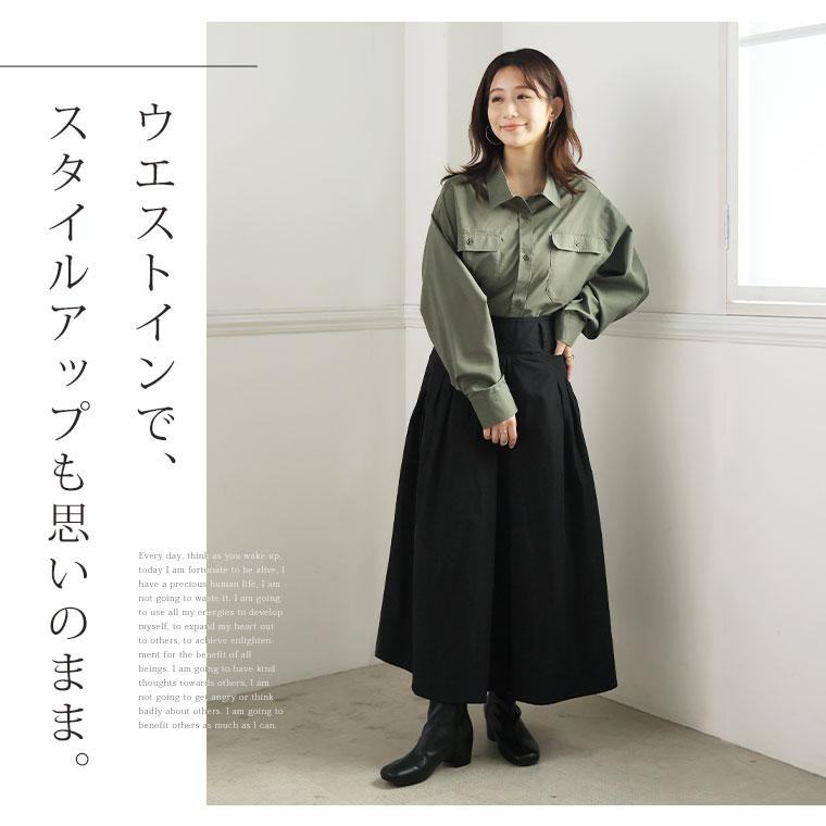 A HAPPY MARILYN 大きいサイズ レディース シャツ 速乾 イージーケア ダブルポケット 襟付き ブラウス トップス LL 3L 4L 5L 6L 長袖 秋 秋物 秋服 冬 - 画像 (7)