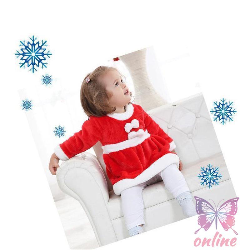 サンタ コスプレ サンタクロース コスチューム 衣装 子供服 キッズ こども用 赤ちゃん 子供用 女の子 男の子 クリスマス パーティー - 画像 (8)