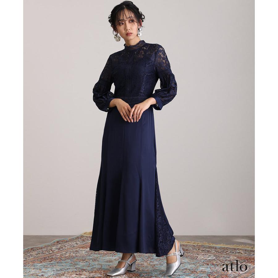 atlo パーティードレス ワンピース 結婚式 大きいサイズ ドレス 体型カバー フォーマルドレス 小さいサイズ フォーマル お呼ばれ 顔合わせ 上品 小柄 韓国 20代 30代 - 画像 (7)