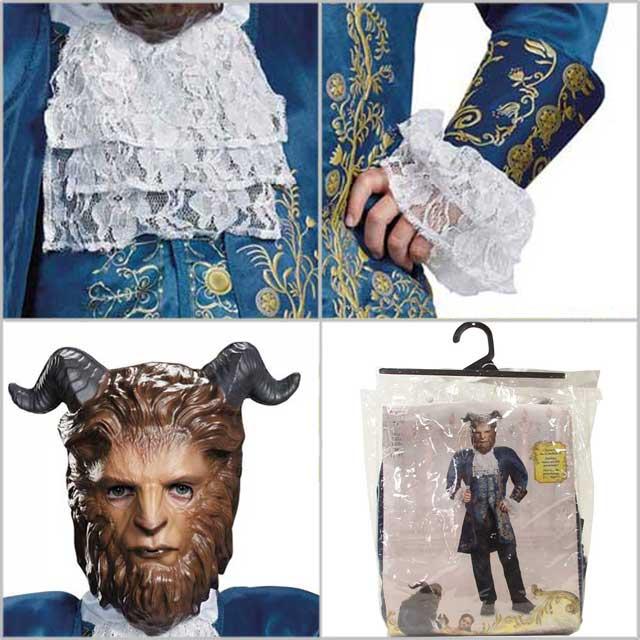 【並行輸入品】ディズニー ハロウィン コスプレ  DISNEY 美女と野獣のビーストのコスチューム デラックス 子供用 20856L