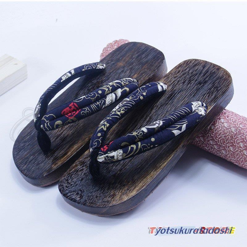 下駄 レディース メンズ 花柄 和柄 浴衣向け 和服 夏用 桐下駄 カップル 靴 スリッパ サンダル 和装小物 花火大会 夏祭り きれいめ おしゃれ - 画像 (5)