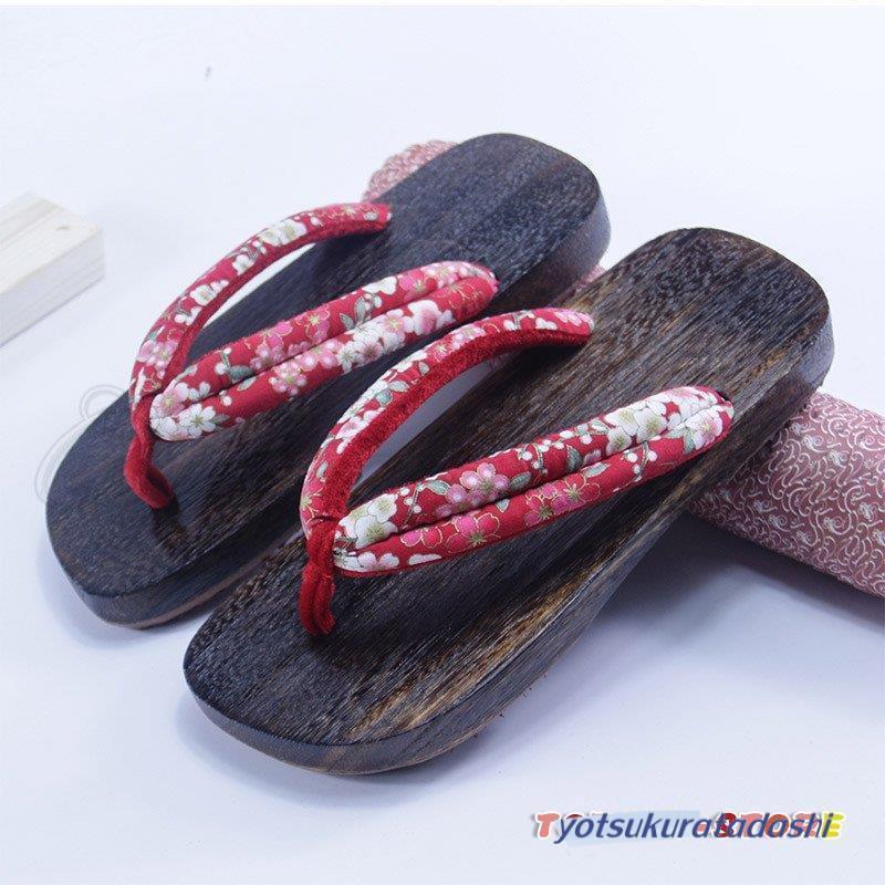 下駄 レディース メンズ 花柄 和柄 浴衣向け 和服 夏用 桐下駄 カップル 靴 スリッパ サンダル 和装小物 花火大会 夏祭り きれいめ おしゃれ - 画像 (8)